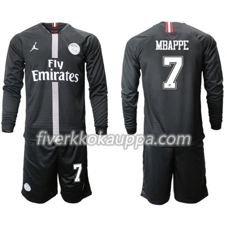 Jalkapallo Pelipaidat/Peliasut Paris Saint-Germain MBAPPE 7 Jodan Musta Lasten Kolmaspelipaita 2018-2019 Pitkähihainen Jalkapallo Pelipaidat/Peliasut Paris Saint-Germain MBAPPE 7 Jodan Musta Lasten Kolmaspelipaita 2018-2019 Pitkähihainen